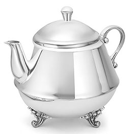 Серебряный чайник «Византия»