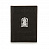 Обложка для паспорта «Богородица» с иконой из серебра