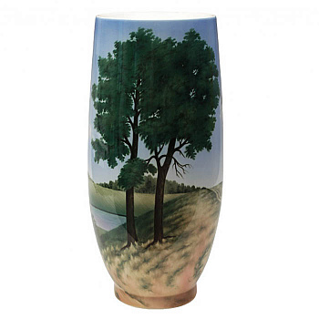 Фарфоровая ваза «Лето в лесу»