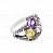 Серебряное кольцо "Королевский цветок"