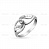 Серебряное кольцо "Лилия"