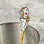 Серебряная тактильная ложка До-До «Единорог» с розовой эмалью