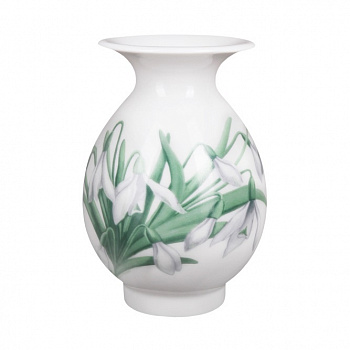 Фарфоровая ваза для цветов «Первоцвет»