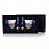Серебряный чайный набор с позолотой «Натюрморт» (Пара)