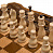 Резные нарды и шахматы «Афинские»