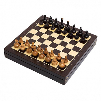 Шахматы из дерева «Строгий стиль»