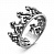 Серебряное кольцо «Корона»