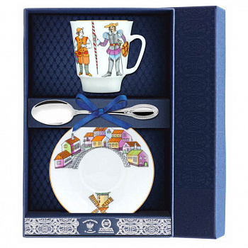 Фарфоровый чайный набор «Дон Кихот»