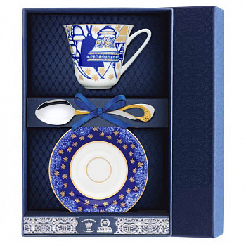 Фарфоровый чайный набор «Колокола»