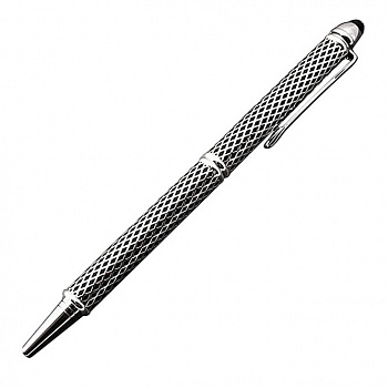Шариковая ручка с посеребрением