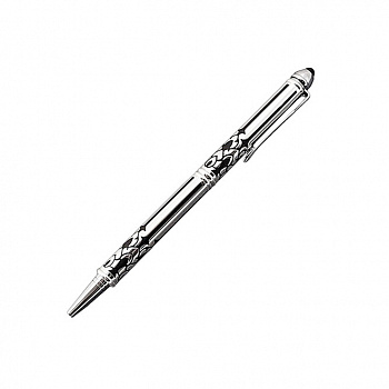 Шариковая ручка с посеребрением "Фаворит"