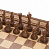 Резные шахматы в ларце «Квадро»