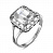 Серебряное кольцо «Желание» с фианитом