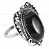 Серебряное кольцо "Агат"