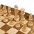 Резные нарды и шахматы из бука «Модерн»