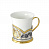 Серебряная кофейная чашка «Астра»