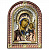 Икона с серебряным напылением «Божья Матерь Казанская»