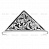Серебряная салфетница «Треугольная»