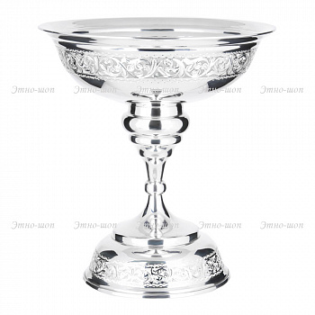 Серебряная ваза «Резная»