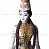 Кукла коллекционная в ингушском белом наряде