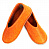 Оранжевые женские тапочки