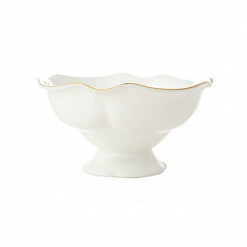 Фарфоровая ваза для варенья «Золотая лента»
